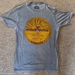 Johnny Cash sun records shirt